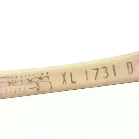 BB Simon Crystal Belt XL with Black with Crystals Made in Italy - Picture 7 of 10